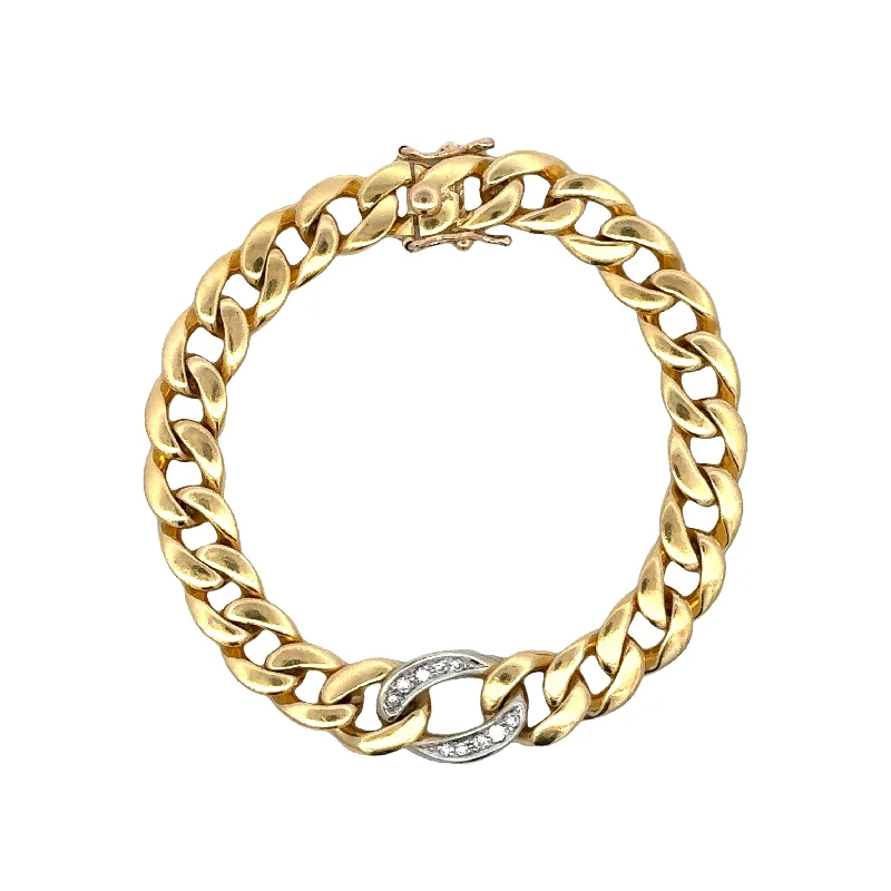 silver moon and star pendant Antique Diamond Link Bracelet
