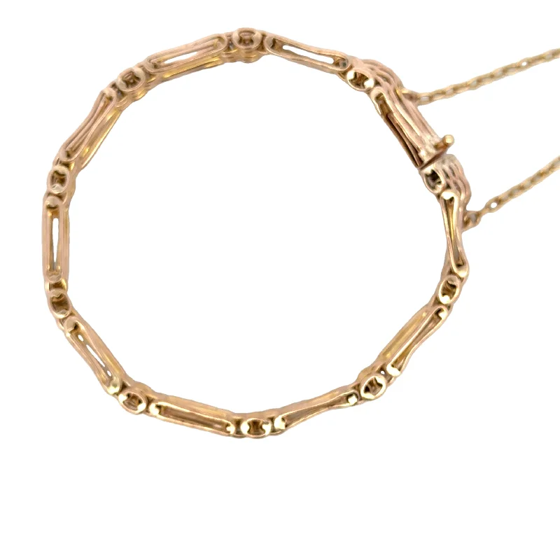 celestial moon and stars ring Antique Rose Gold Bracelet