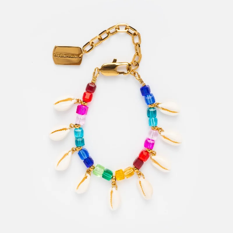 pearl stud earrings classic Color Is The Answer Bracelet