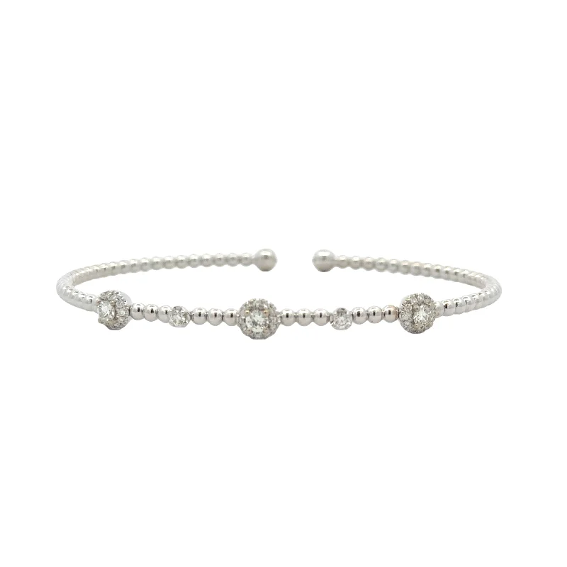 minimalist cubic zirconia earrings Diamond Bujukan Bangle