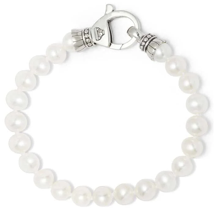 LAGOS Freshwater Cultured Pearl Luna Bracelet in Sterling Silver