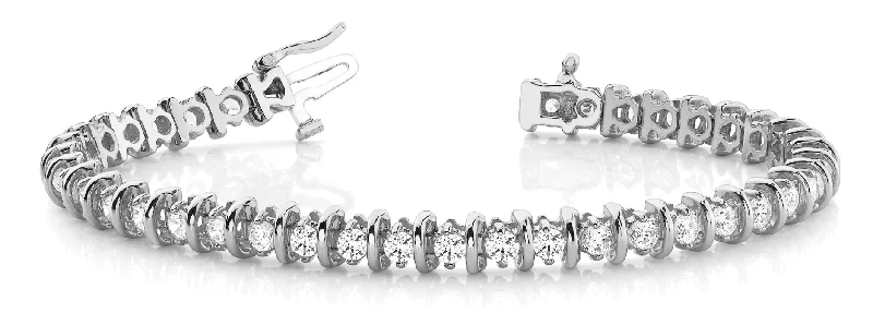 silver-plated bar necklace Fashion Diamond Bracelet