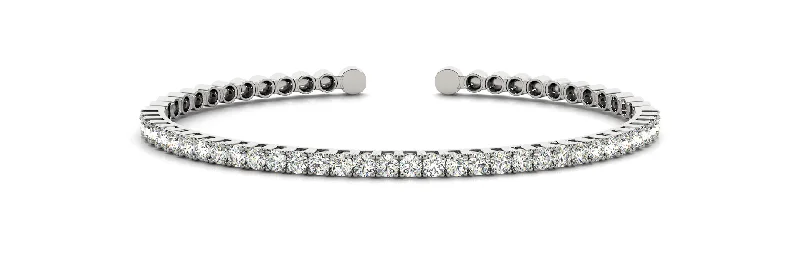 minimal gold ring stack Fashion Diamond Bracelet