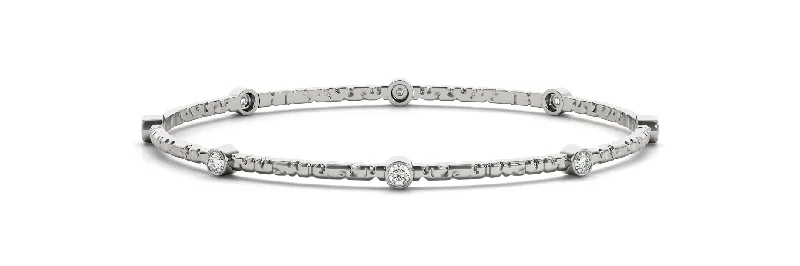 geometric diamond earrings gold Fashion Diamond Bracelet