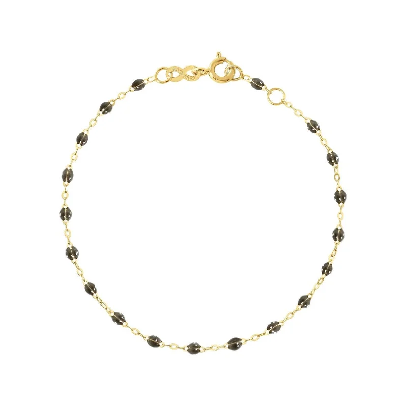 18K Gold & Quartz Resin "Classic" Bracelet