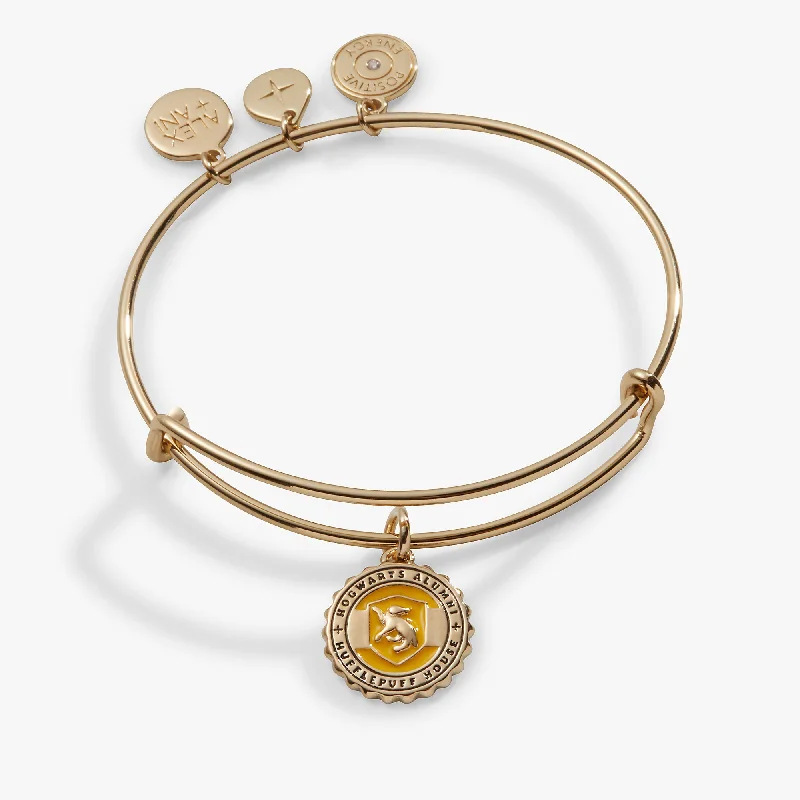 vintage-inspired moonstone necklace Harry Potter™ Hufflepuff House Charm Bangle