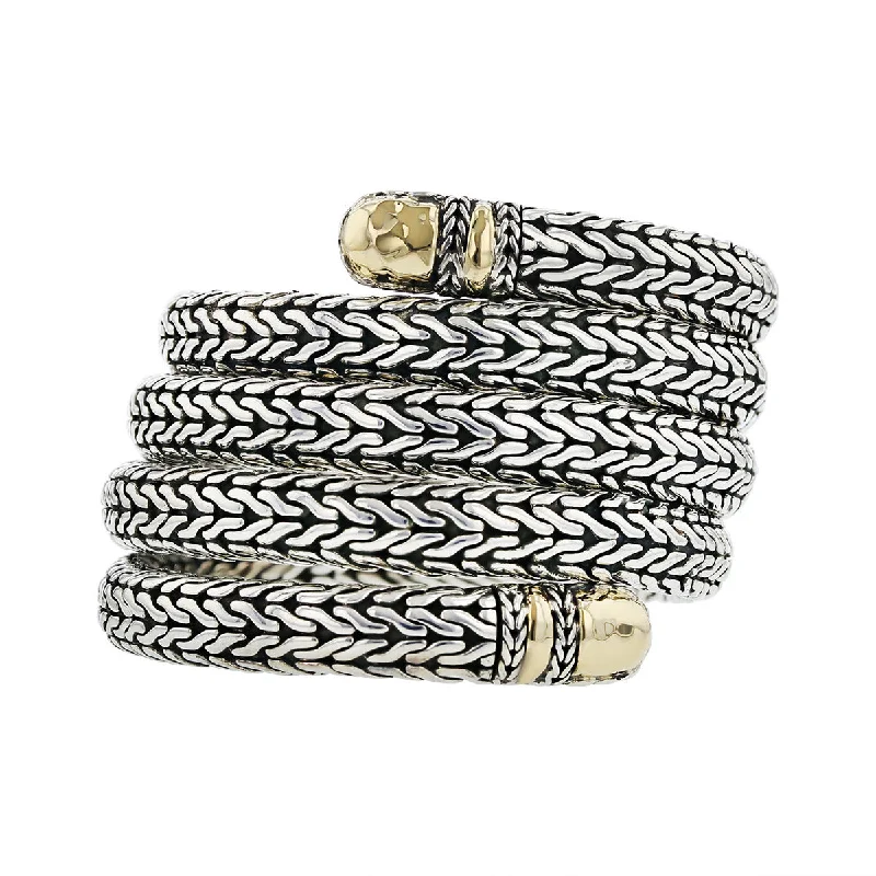 John Hardy Classic Chain 4 Row Coil Bracelet