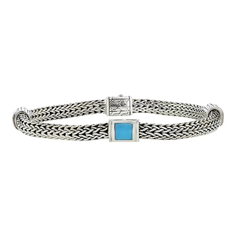 John Hardy Classic Chain Turquoise Bracelet