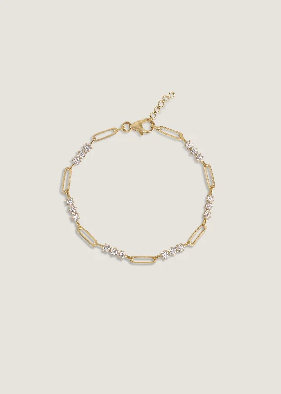 braided wedding ring men Karina Trio Bracelet Diamond