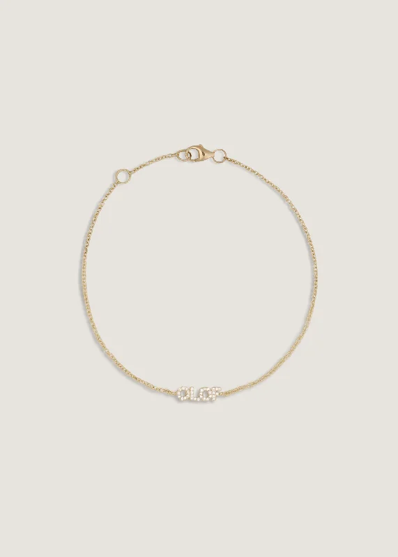 birthstone necklace for mom Legacy Nameplate Bracelet Diamond