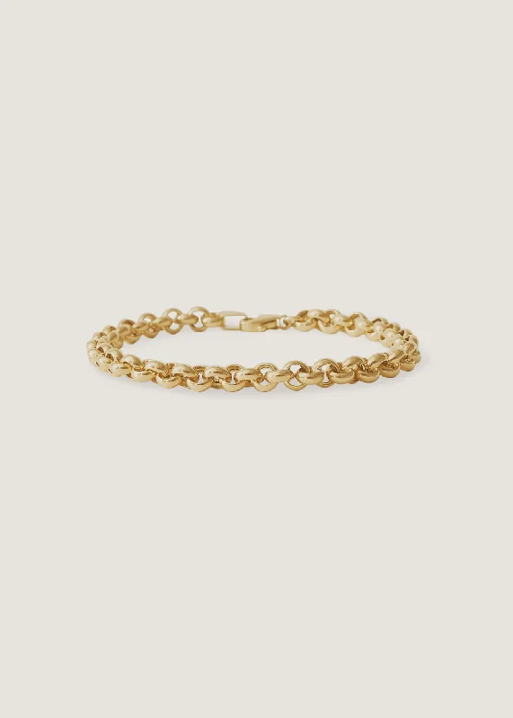 moonstone engagement ring boho Matis Rolo Link Chain Bracelet