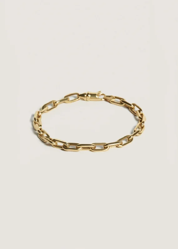 natural turquoise ring handmade Mia Link Chain Bracelet