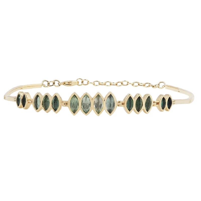 real garnet stacking rings Multi Tourmaline Articulated Bracelet