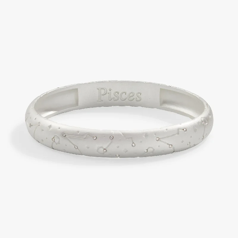 dainty snake ring gold Pisces Zodiac Hinge Bangle