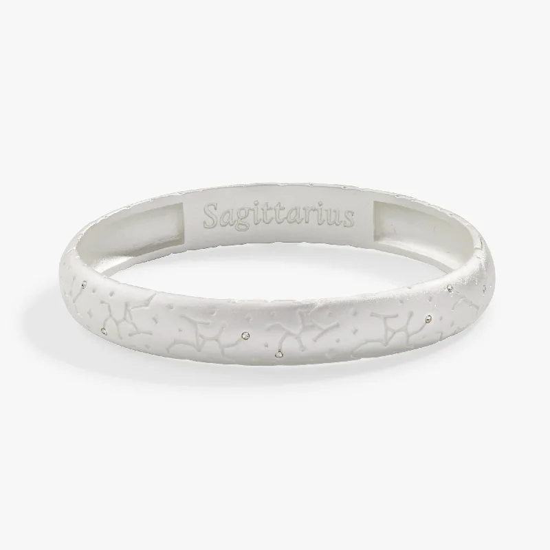 snake chain bracelet gold Sagittarius Zodiac Hinge Bangle