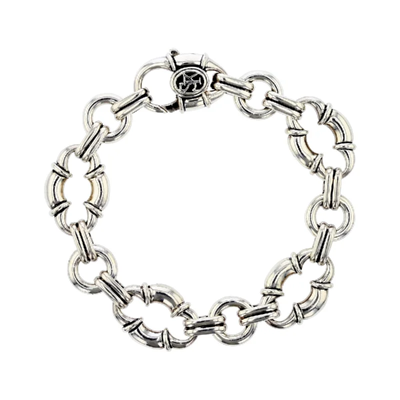 Scott Kay Sterling Silver Oval Link Bracelet