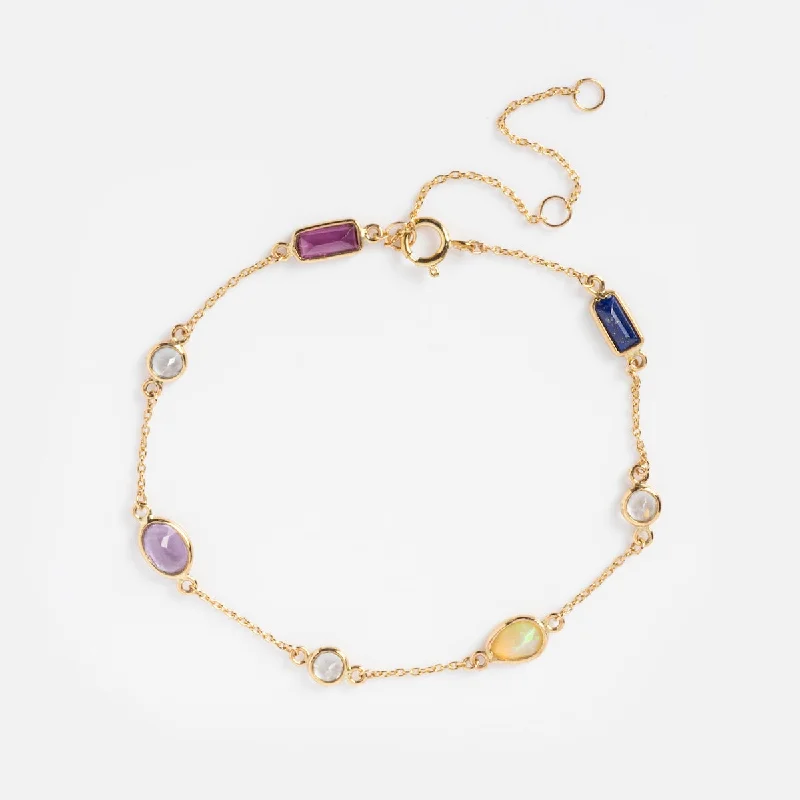 14k gold nose ring hoop Solid Gold Love Acrostic Bracelet
