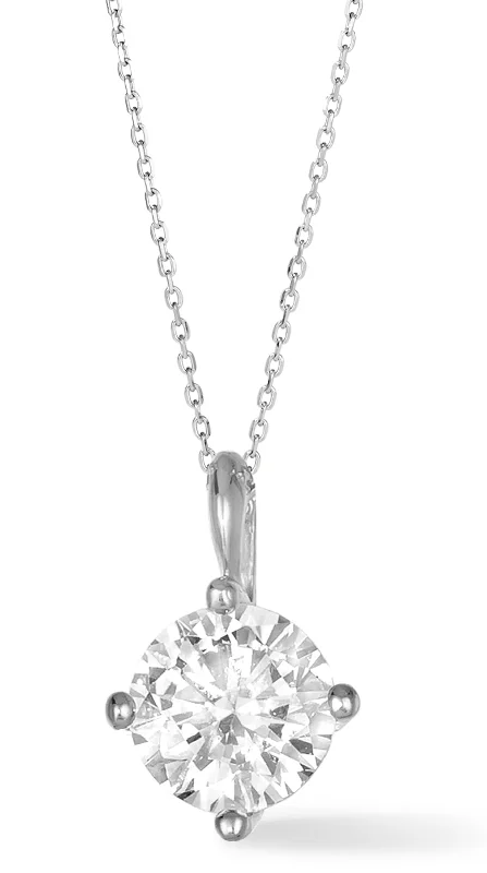 men’s woven leather bracelet 1 Carat Diamond Solitaire Necklace