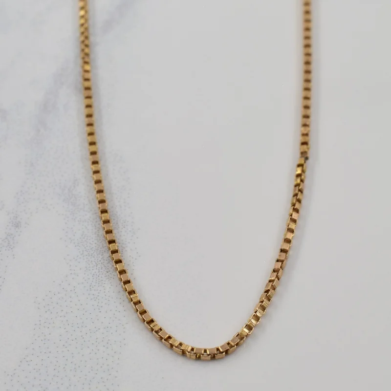 sapphire and diamond eternity ring 10k Yellow Gold Italian Hallmark Box Chain | 15" |