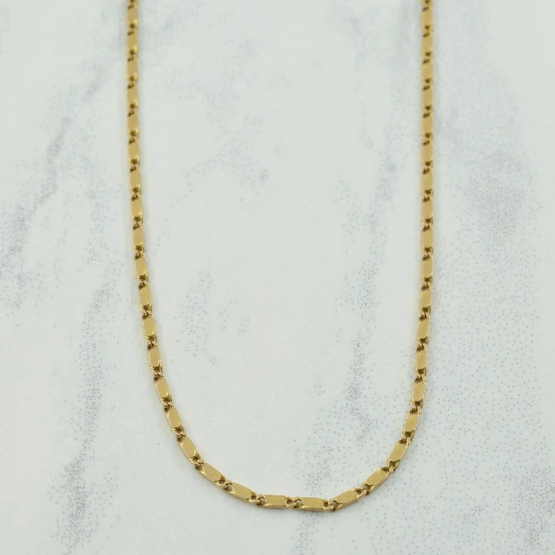 infinity couple’s ring matching set 10k Yellow Gold Italian Hallmark Fancy Chain | 18" |