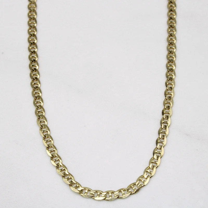 modern geometric gold ring 10k Yellow Gold Anchor Link Chain | 22" |