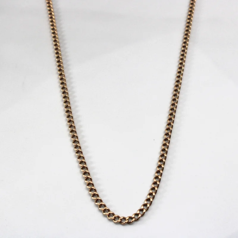 diamond halo pendant necklace 10k Yellow Gold Cable Link Chain | 30"|