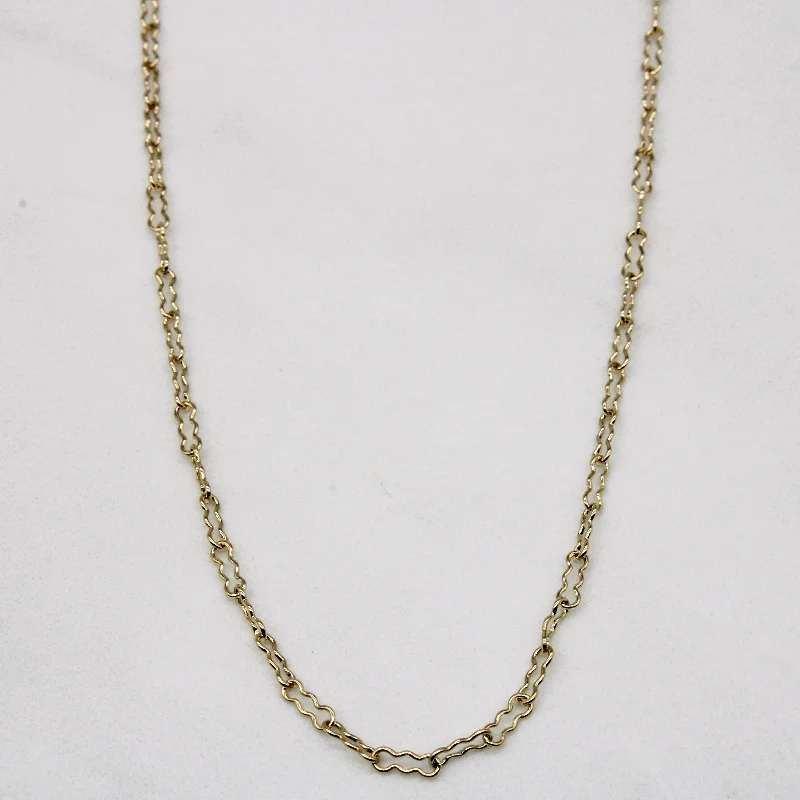 titanium wedding band men’s black 10k Yellow Gold Chain | 18" |