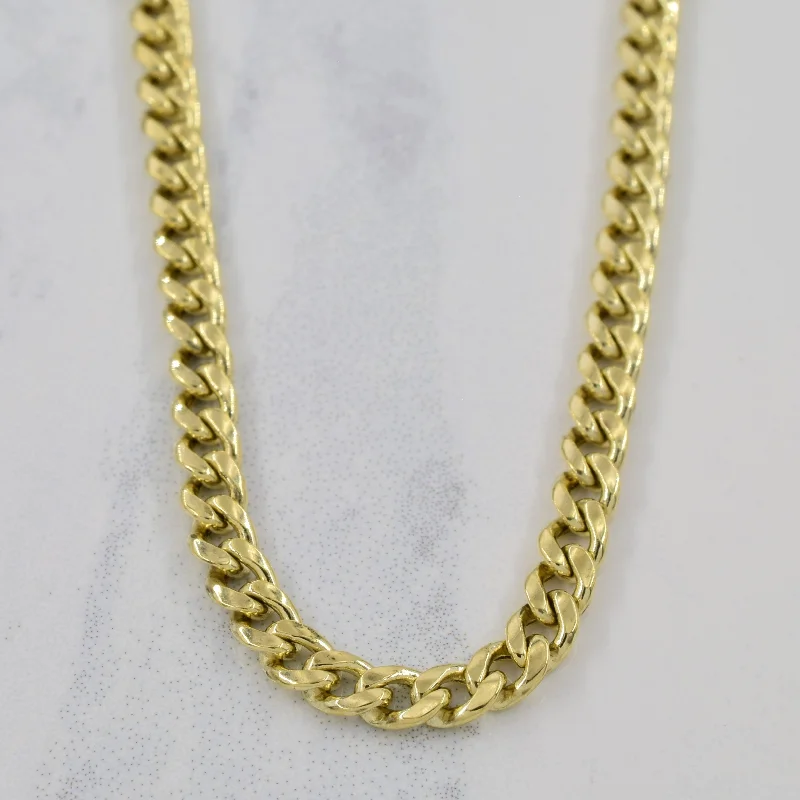 titanium black matte ring 10k Yellow Gold Cuban Link Chain | 24.5" |