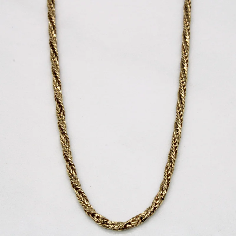 infinity necklace with birthstones 10k Yellow Gold Rope Chain | 18" |
