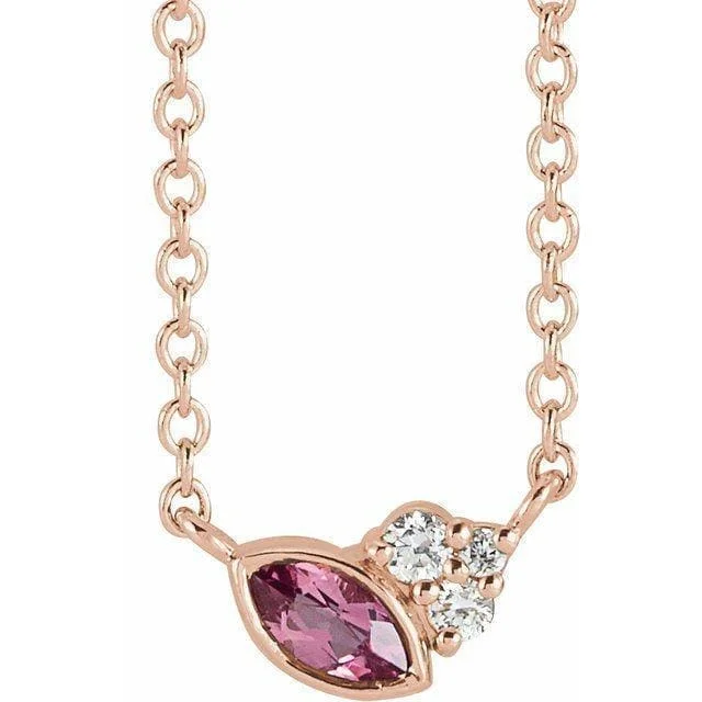 real tourmaline birthstone ring 14K Rose Pink Tourmaline & .03 CTW Diamond 16’ Necklace Regard Jewelry Austin, Texas real tourmaline birthstone ring 14K Rose Pink Tourmaline & .03 CTW Diamond 16’ Necklace Regard Jewelry Austin, Texas