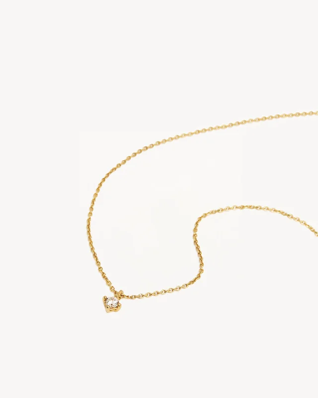 modern infinity signet ring 14k Solid Gold Water Drop Diamond Necklace