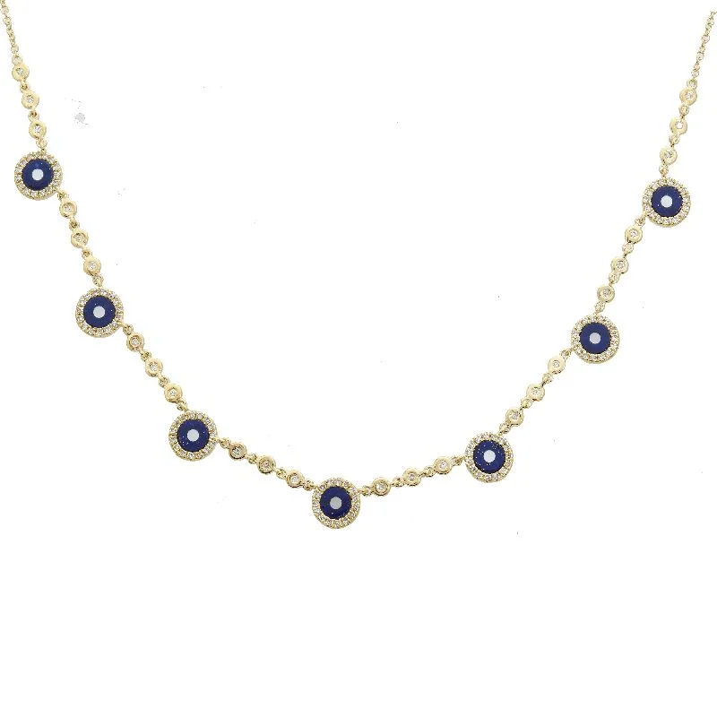 dainty silver hamsa bracelet 14k Yellow Gold Evil Eye Gemstone Necklace
