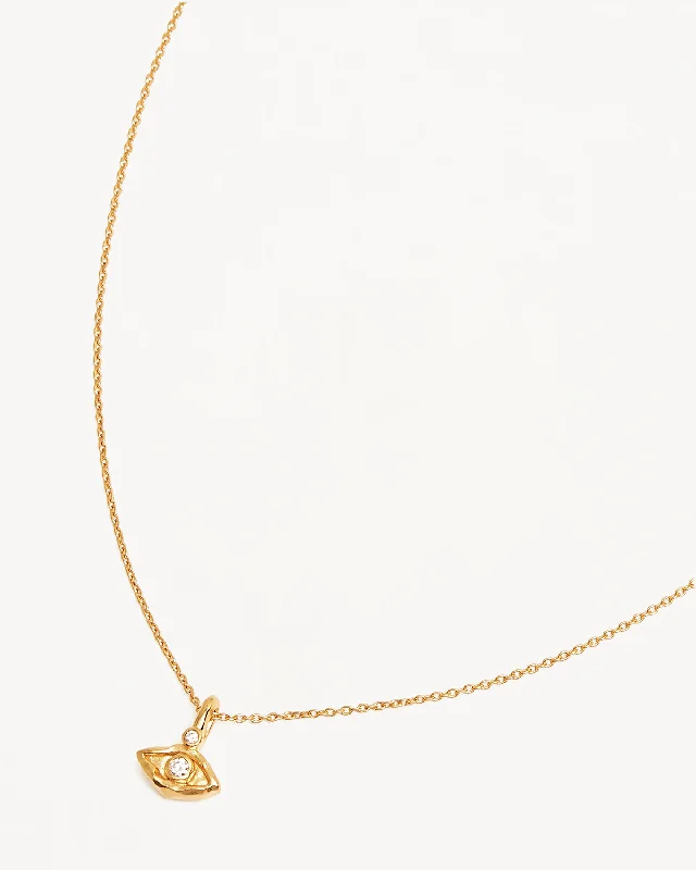 men’s engraved stainless steel bracelet 18k Gold Vermeil I am Protected Necklace