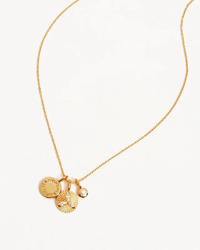 bold gothic vampire ring 18k Gold Vermeil Joy Necklace