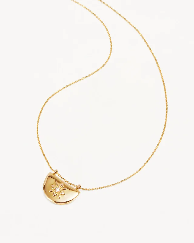 vintage art deco bracelet 18k Gold Vermeil Lotus Locket Necklace