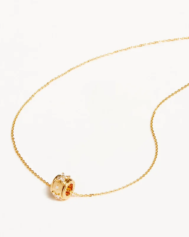 handmade braided anklet 18k Gold Vermeil No Rain, No Flowers Spinning Meditation Necklace