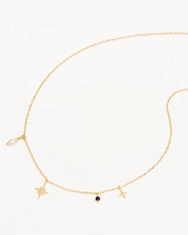 handmade lava stone bracelet 18k Gold Vermeil Stardust Choker