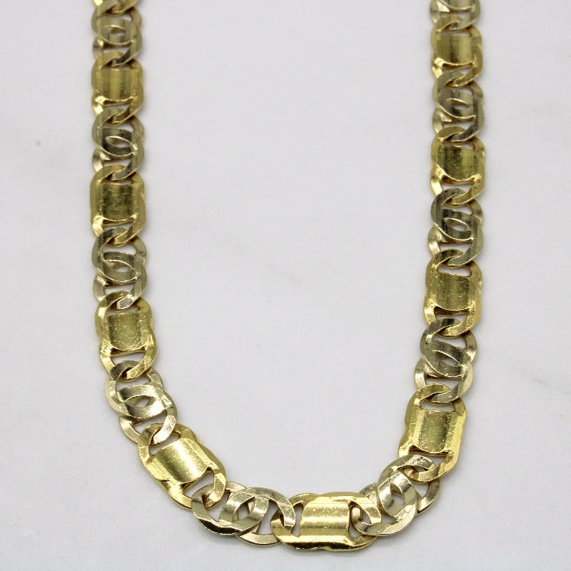 layered gold coin pendant necklace 18k Two Tone Gold Necklace | 19" |