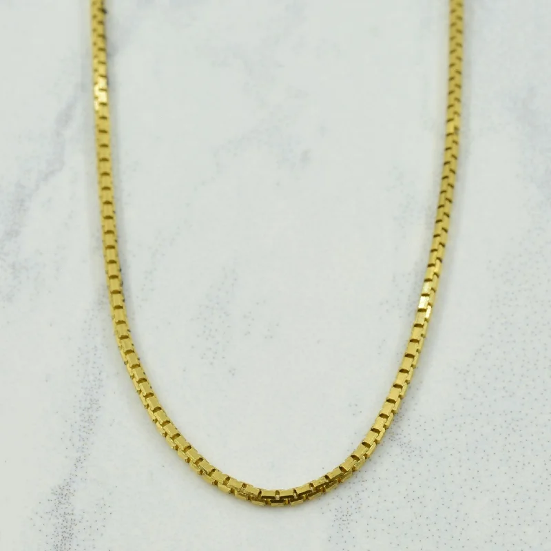unique gemstone cocktail ring 18k Yellow Gold Italian Hallmark Box Chain | 16" |