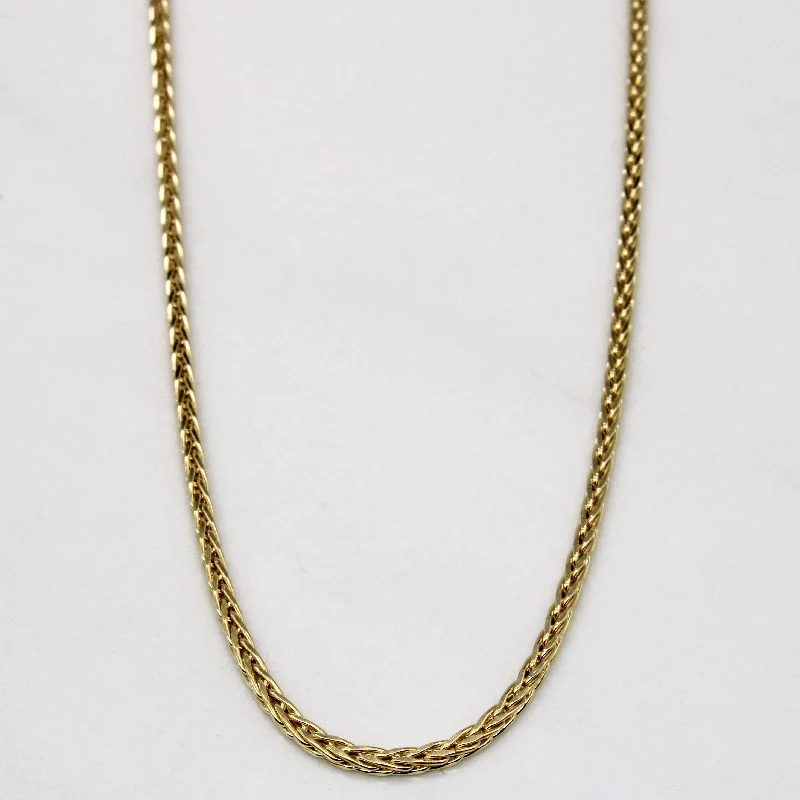 custom nameplate bracelet silver 18k Yellow Gold Birdcage Link Chain | 24" |