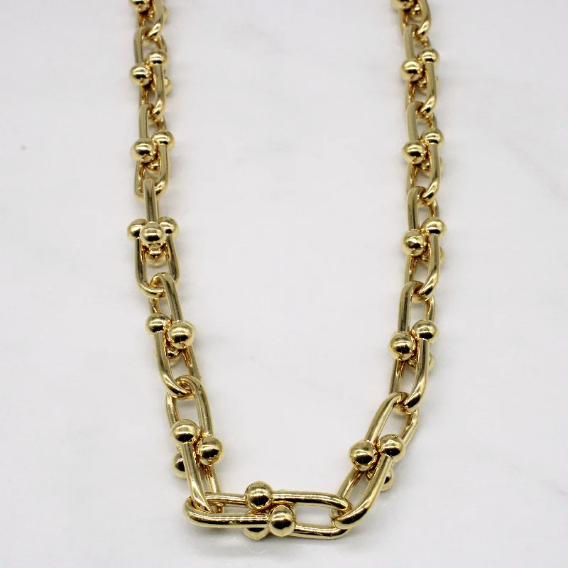 dainty chain bracelet layered 18k Yellow Gold Chain | 18" |