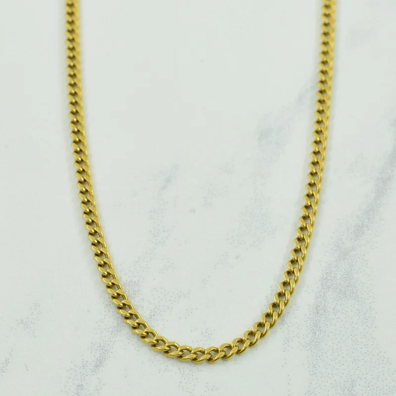 real jade jadeite bangle Vintage Italian 18k Yellow Gold Curb Chain | 23.5" |