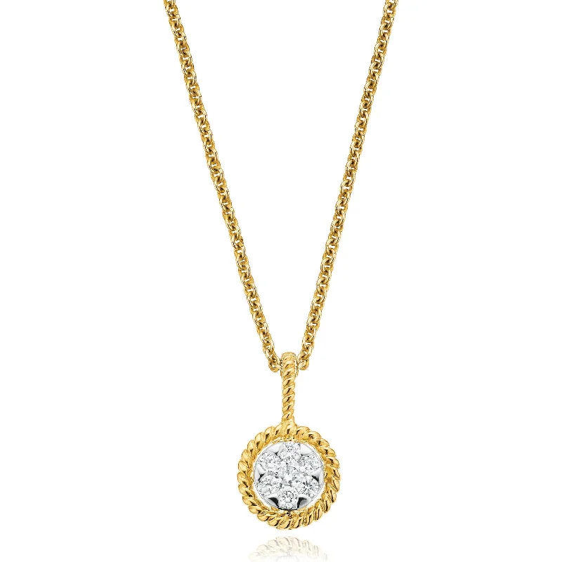 boho macrame bead anklet 9ct Yellow Gold Round Brilliant Cut with 0.10 CARAT tw of Diamond Pendant boho macrame bead anklet 9ct Yellow Gold Round Brilliant Cut with 0.10 CARAT tw of Diamond Pendant