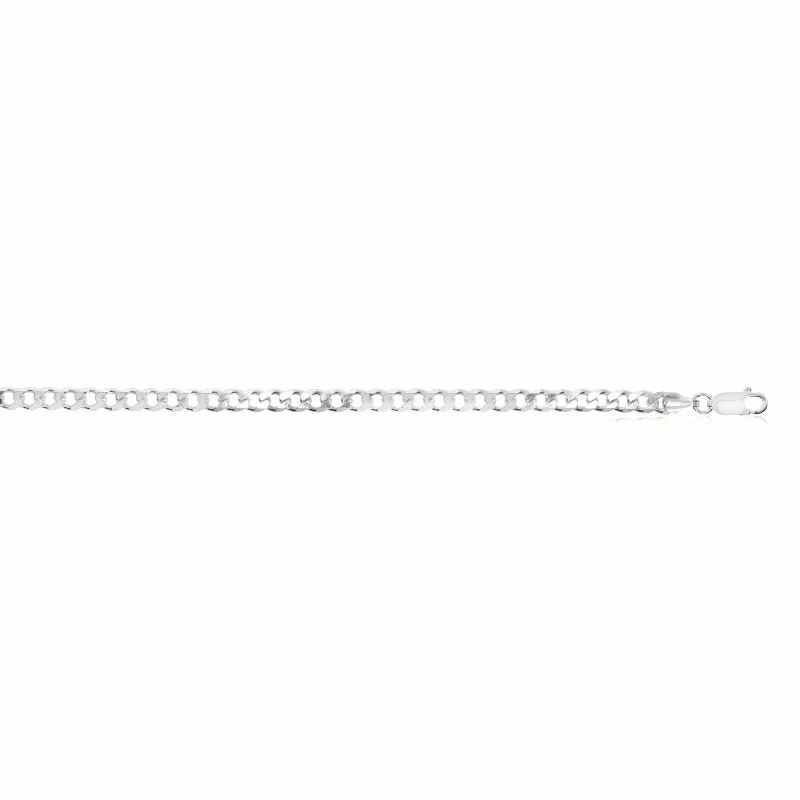 minimalist disc pendant necklace Sterling Silver 55cm Figaro Chain