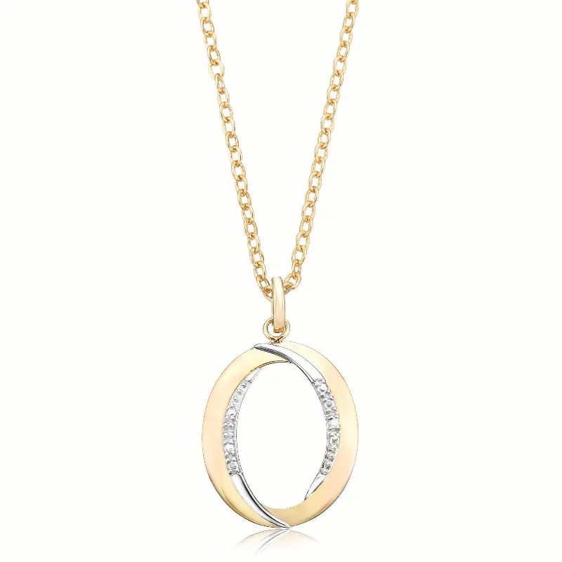 handmade silk thread earrings 9ct Yellow Gold Diamond Set Pendant