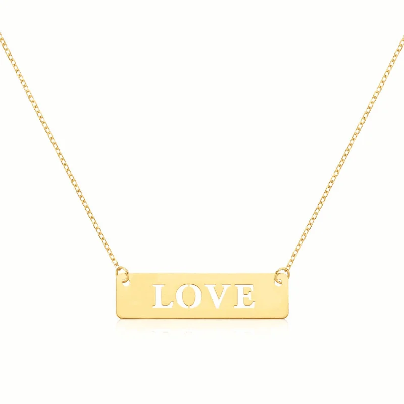 celestial moon and star bracelet 9ct Yellow Gold 42cm Love Cutout Necklace