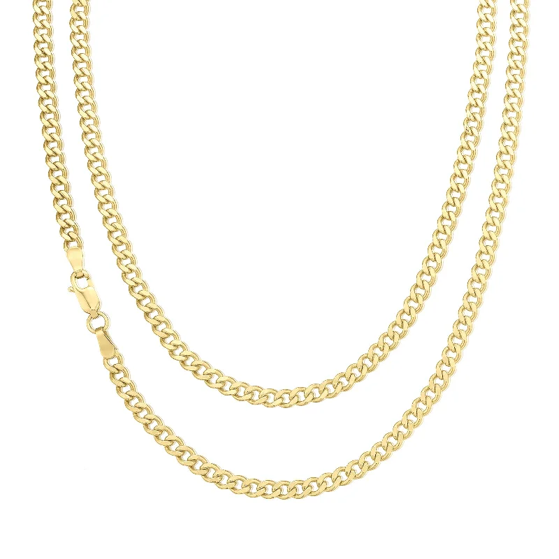rose gold ring with diamonds 9ct Yellow Gold 50cm 100 Gauge Chain