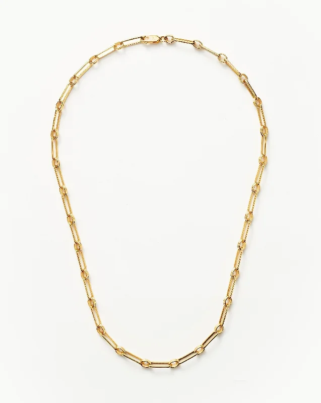 rose quartz bracelet healing Aegis Chain Necklace | 18ct Gold Plated