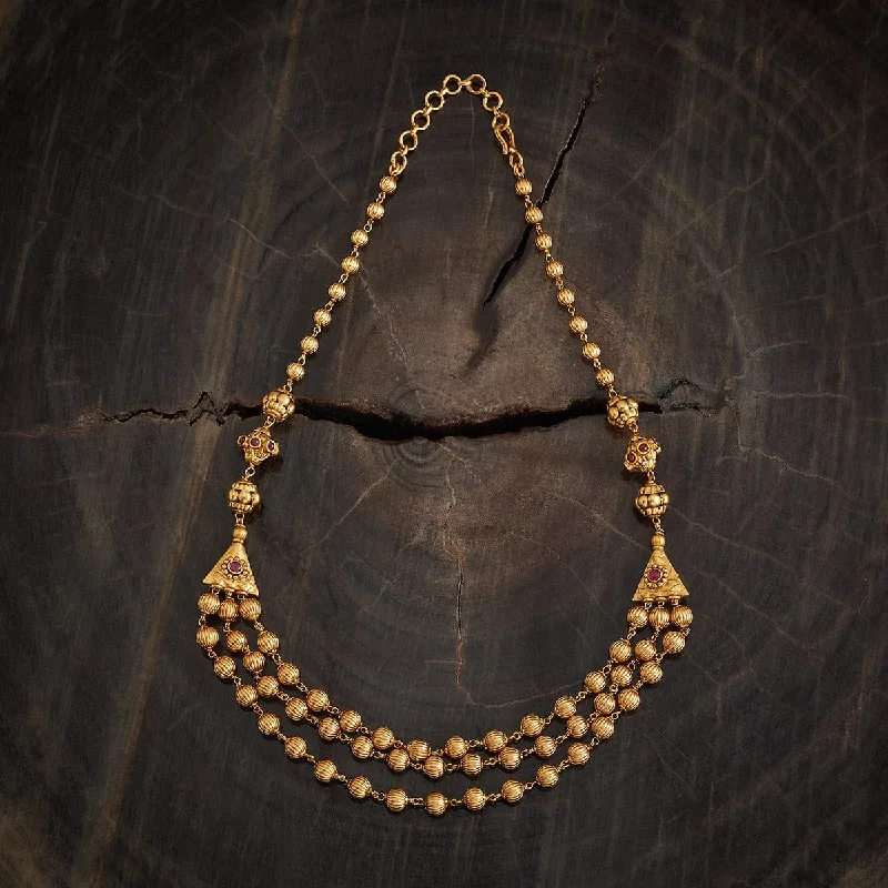 dainty gold chain ring Antique Mala 151834