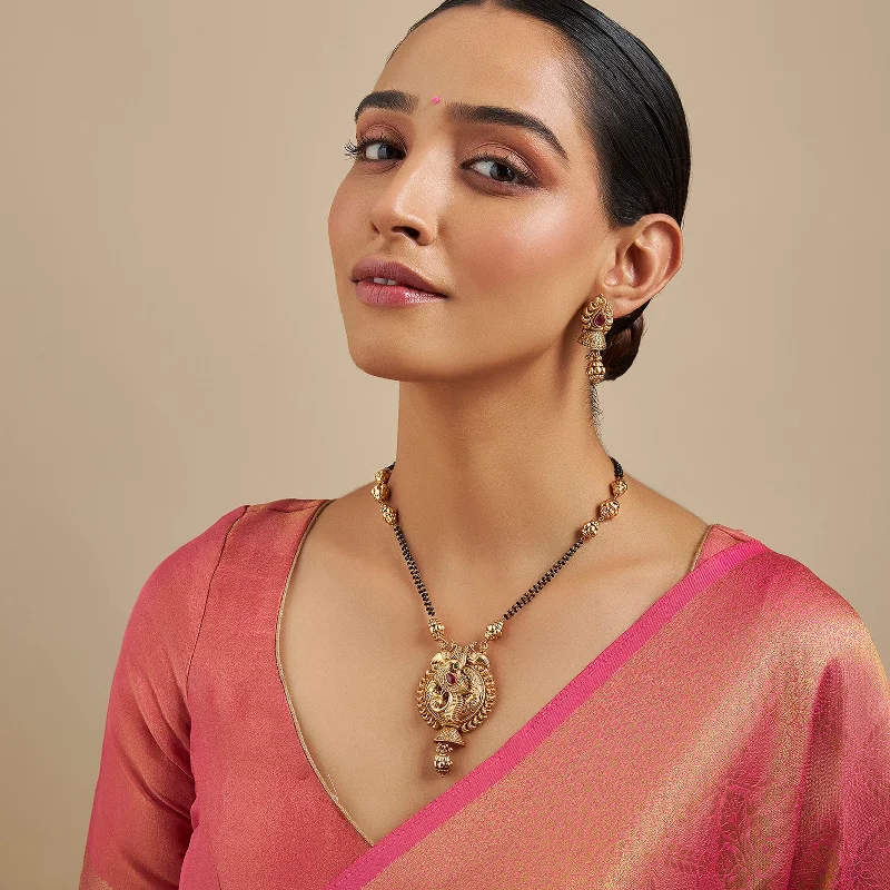 modern infinity signet ring Antique Mangalsutra 139976